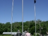 Laying of the wreath at Legion Memorial