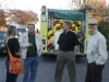 Mayor Paul Crampton, Pastor Mike and Richard Nigh,  Johnnie Phillps just walked away